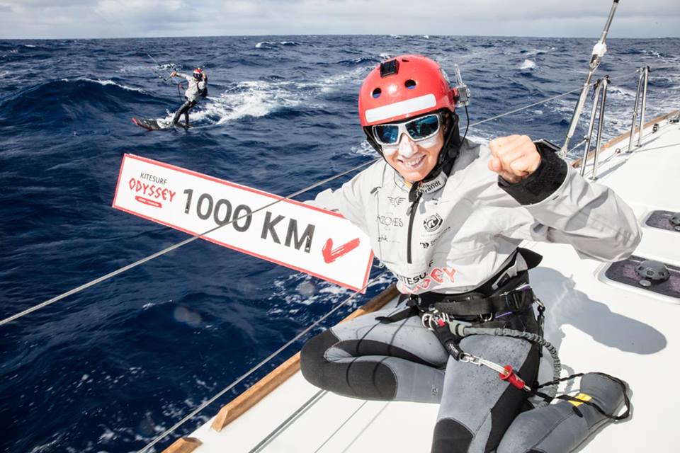 Kiteboarding Downwinder Guinnes World Record