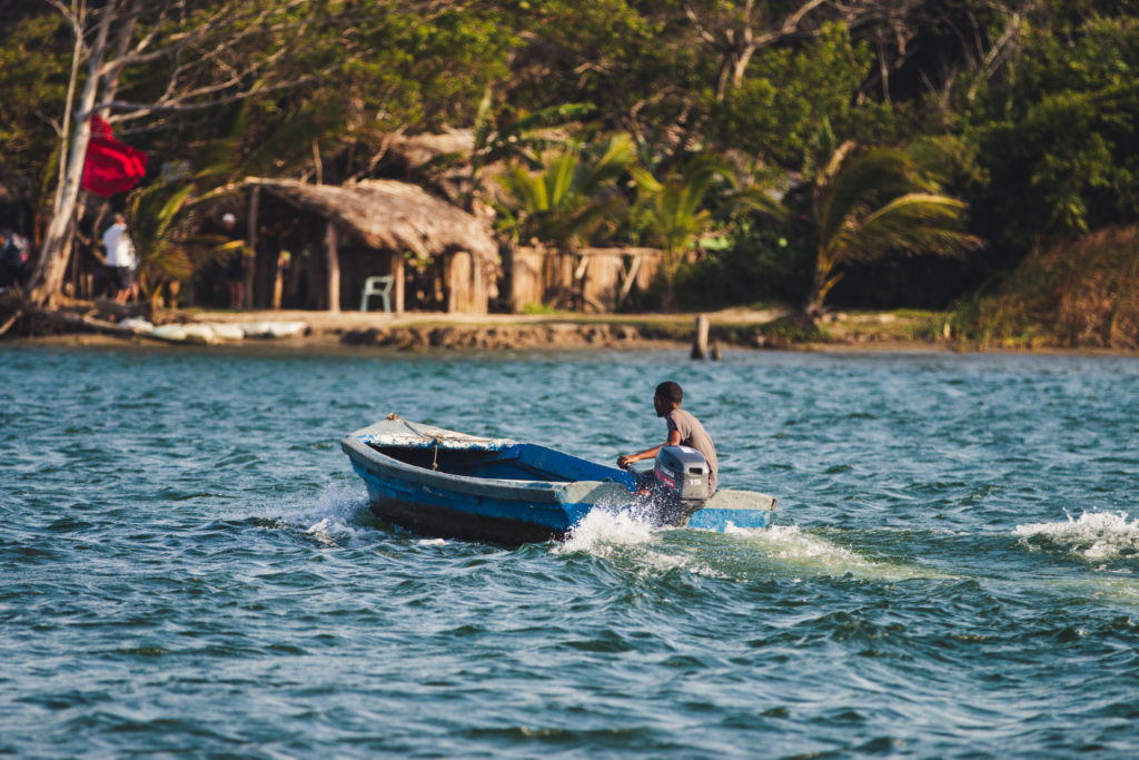 Kiteboarding at La Boca