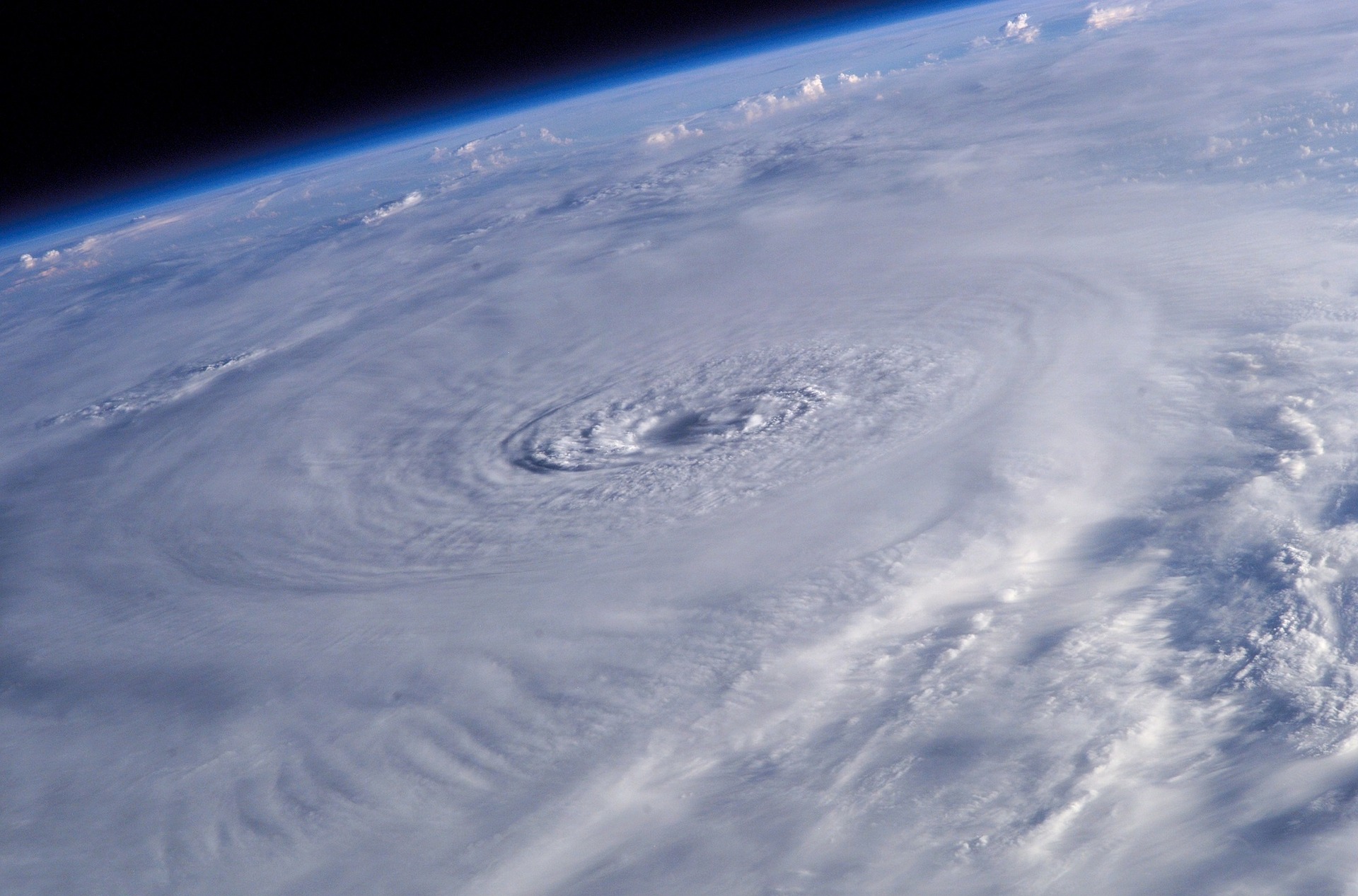 Satellite View of Hurricane