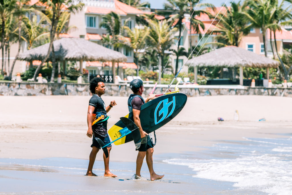Hydrofoiling lessons in Cabarete
