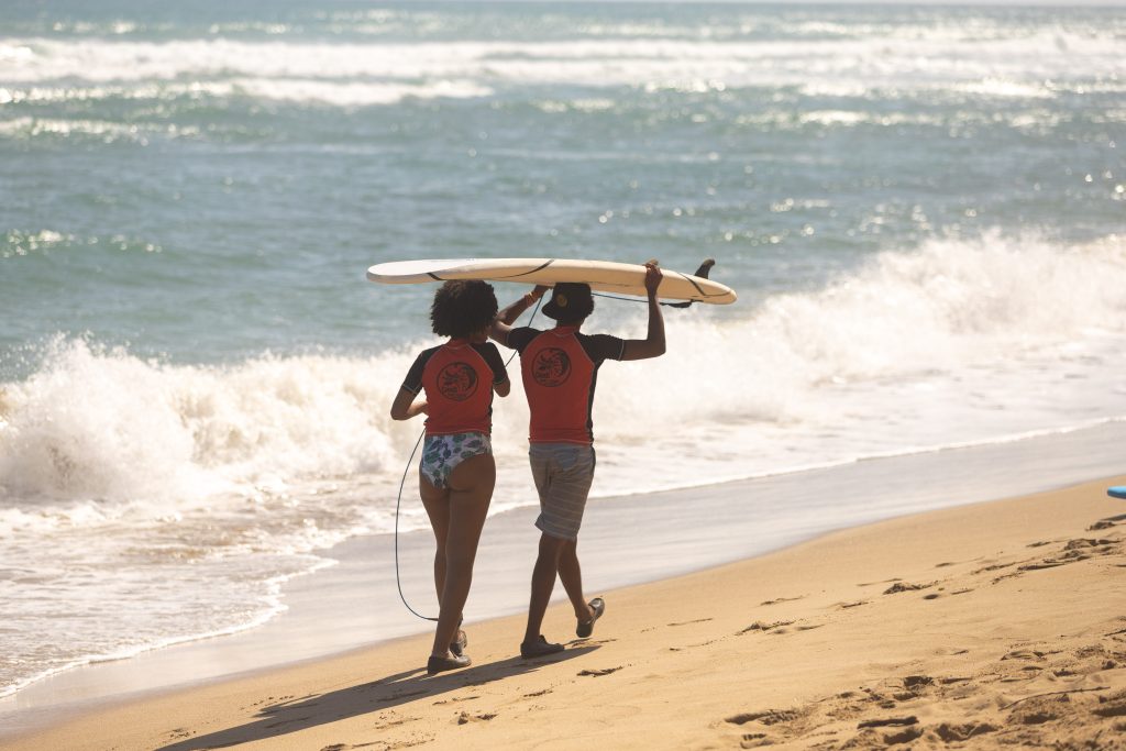Surfing in Cabarete, Dominican Republic