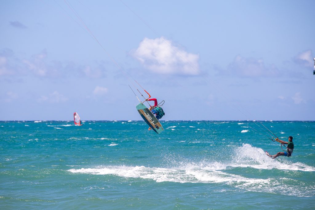 Kitesurfing in Cabarete