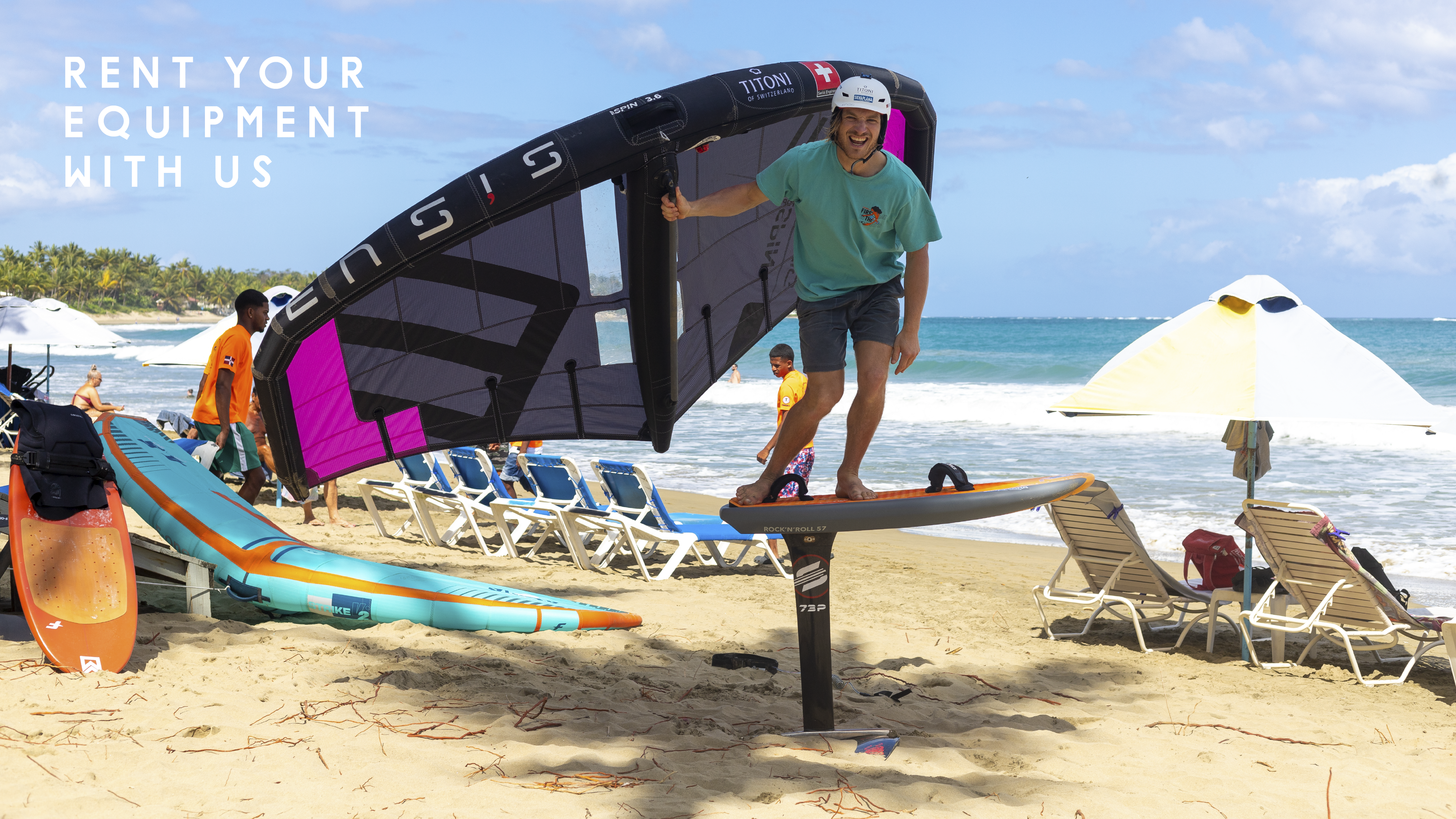 RENT WINGFOIL EQUIPMENT CABARETE