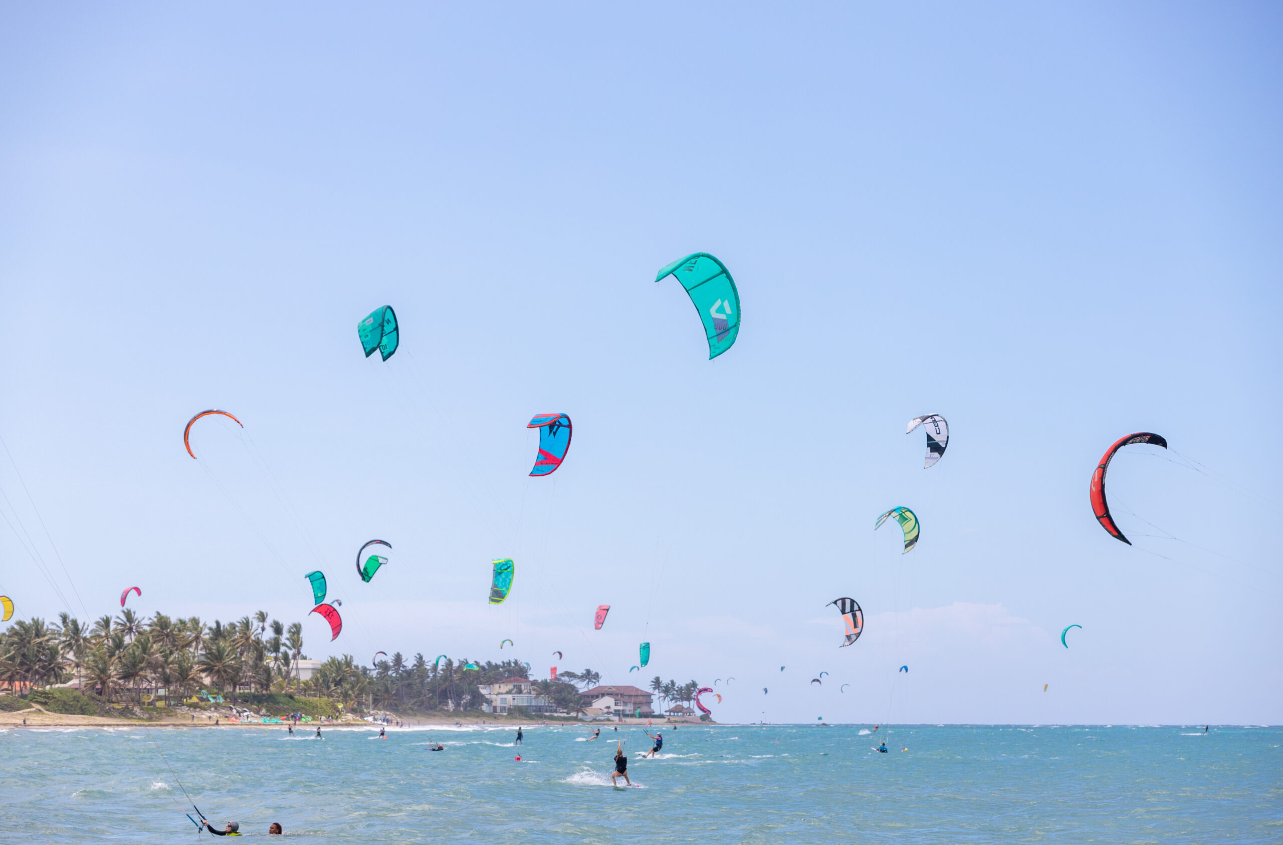 Kiteboarding in Cabarete