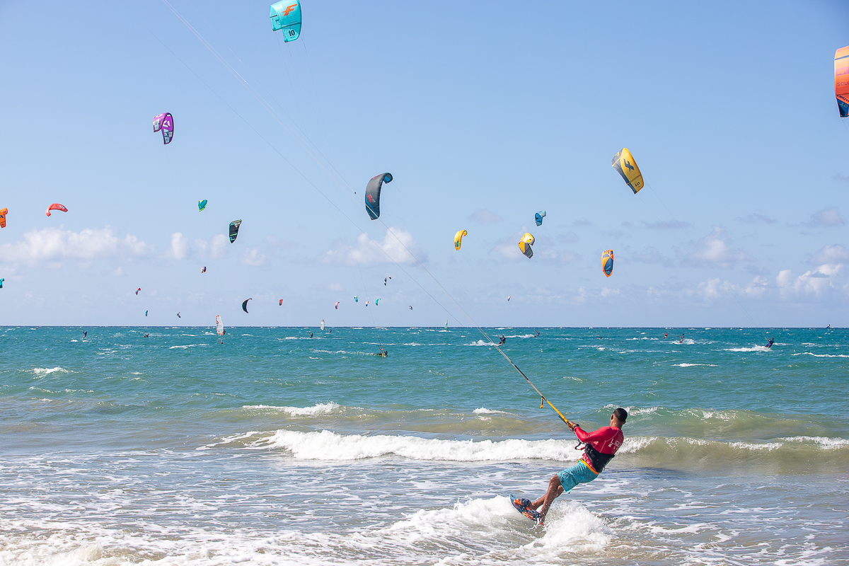 Kiteboarding in Cabarete