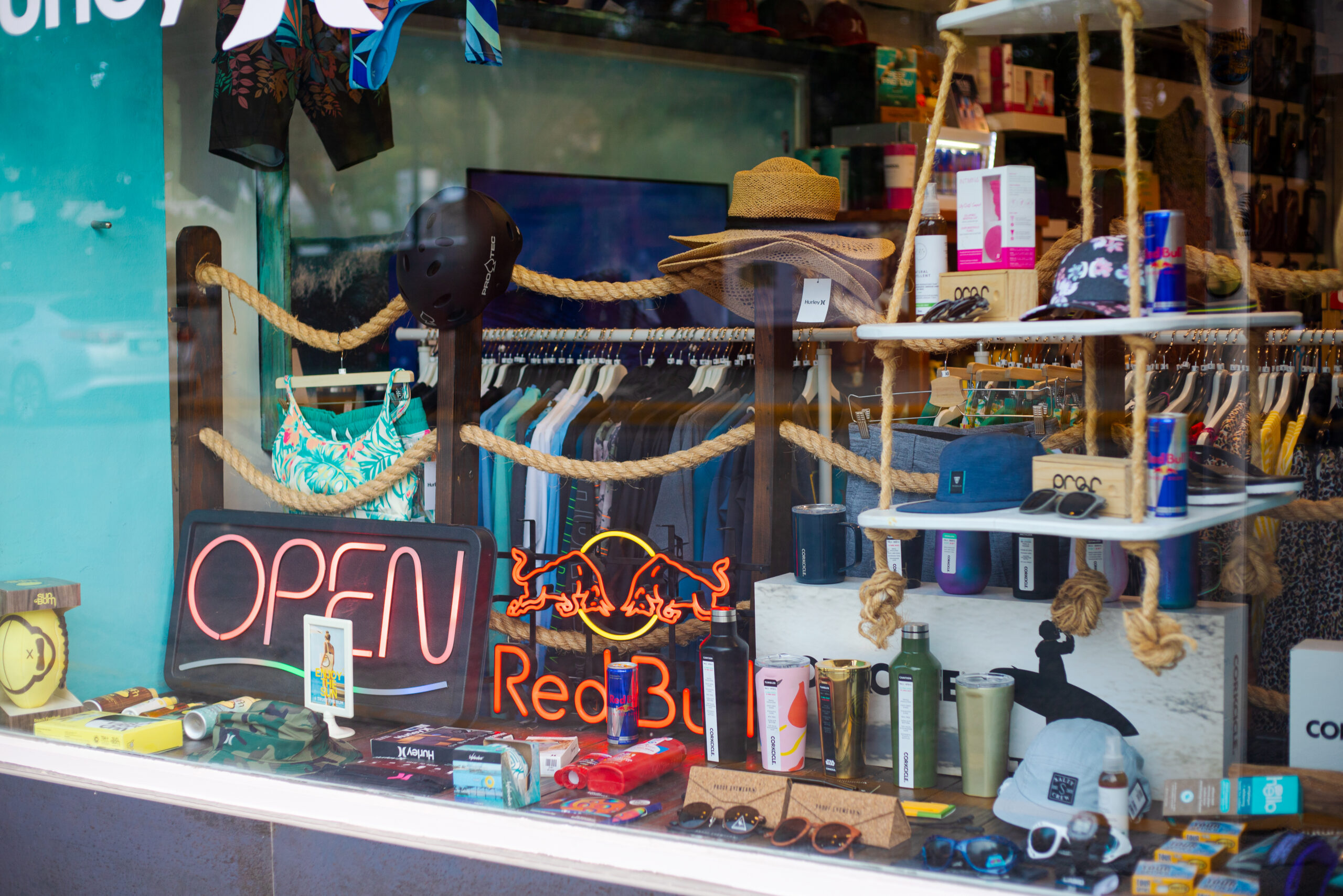 Liquid Blue watersports shop in Cabarete