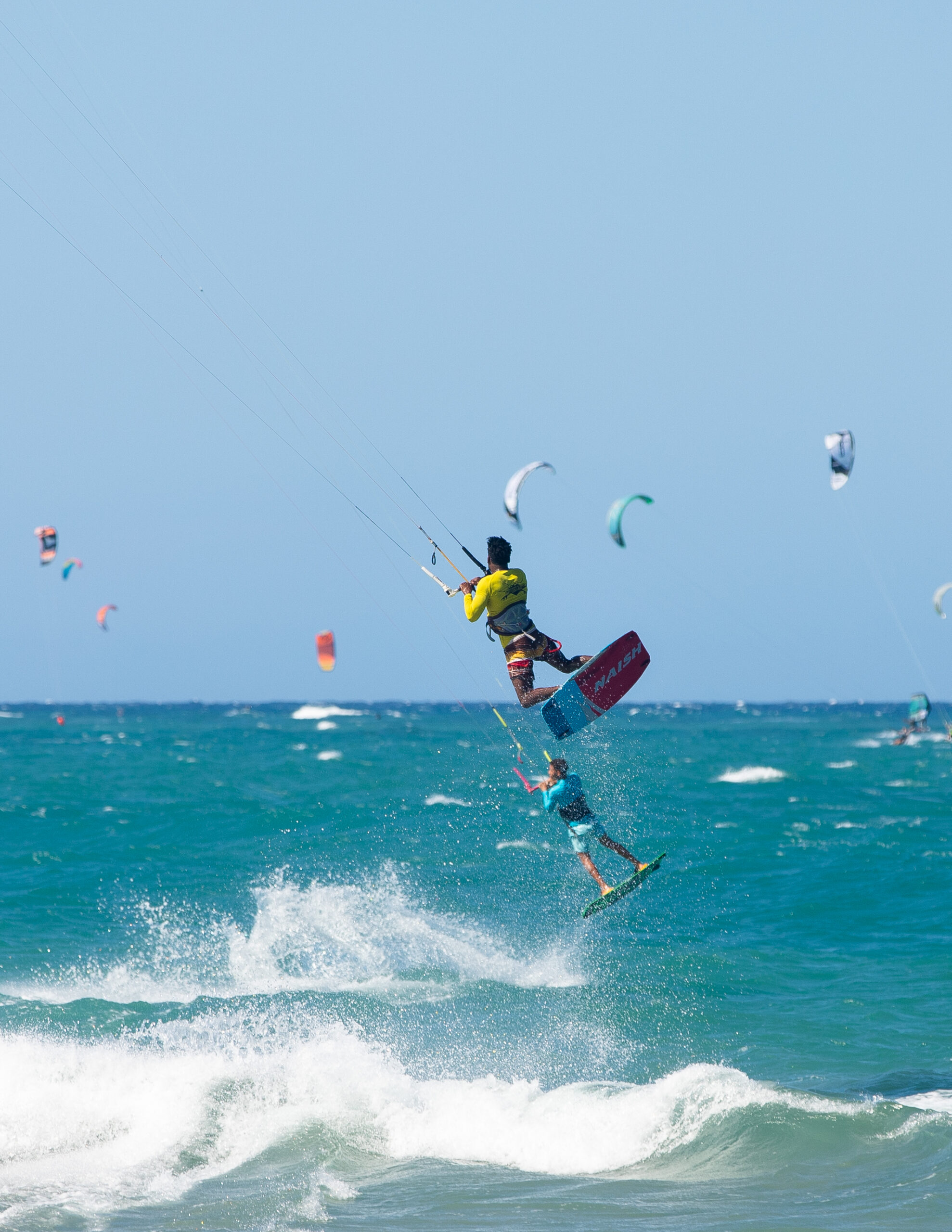 Kitesurfing