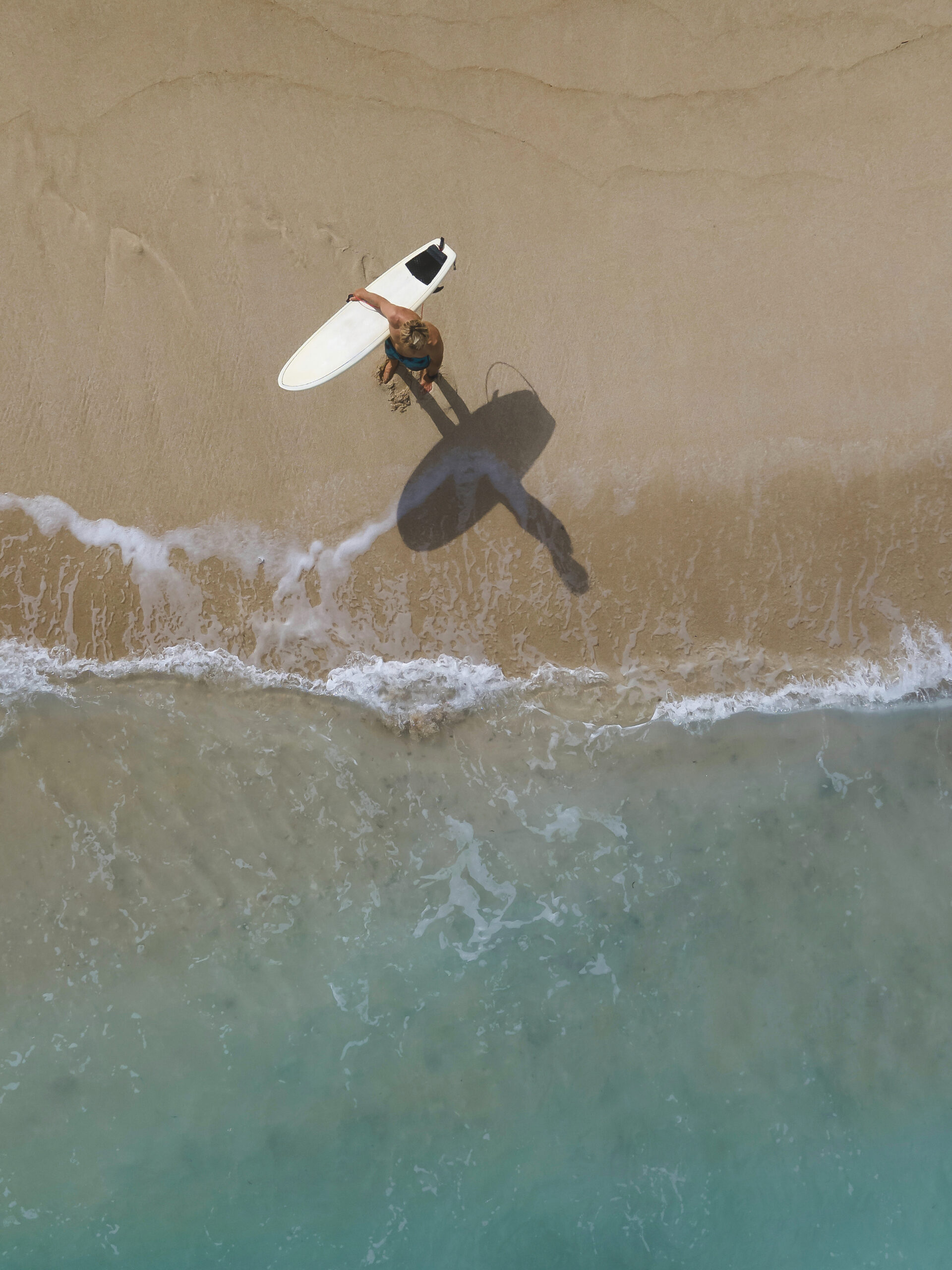 Aerial view of Cabarete beach