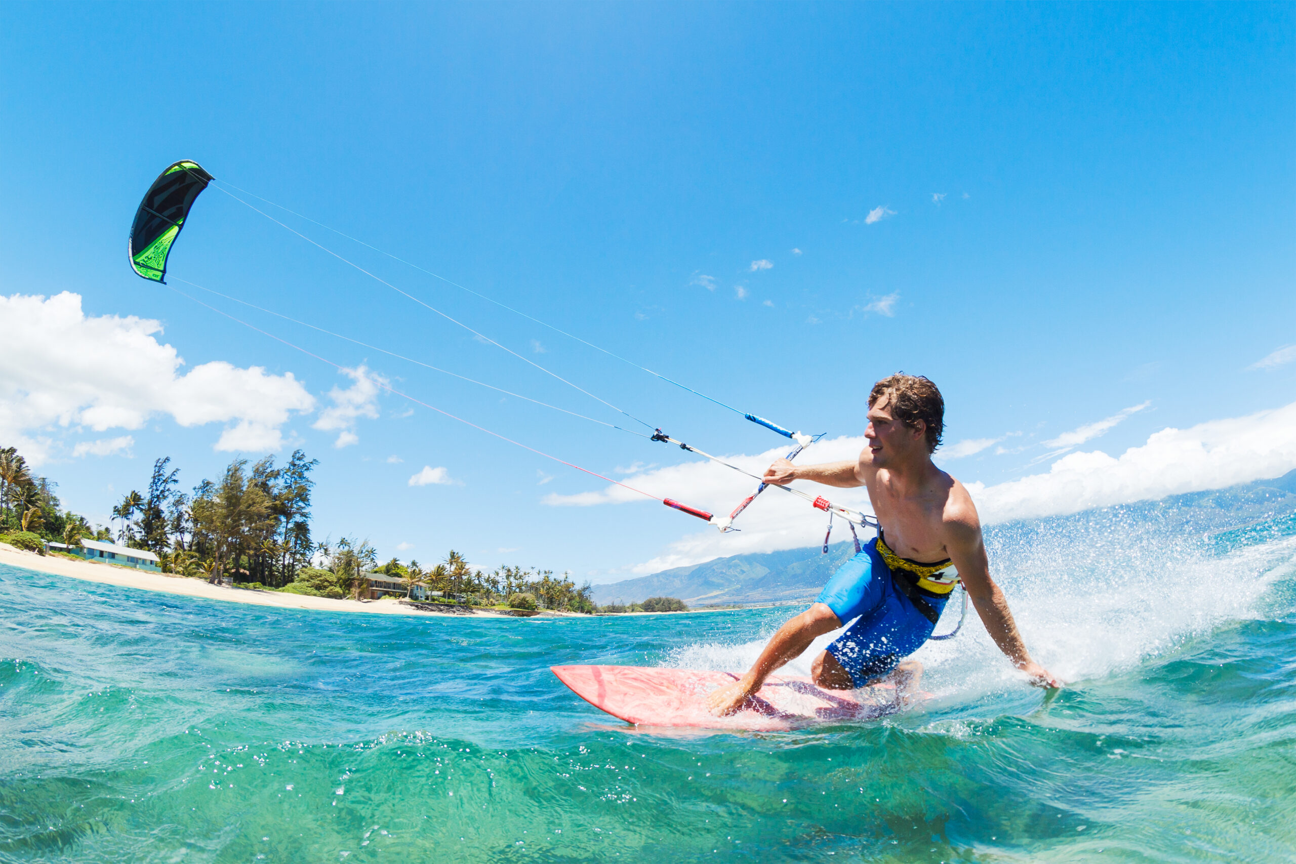 Kiteboarding in Cabarete