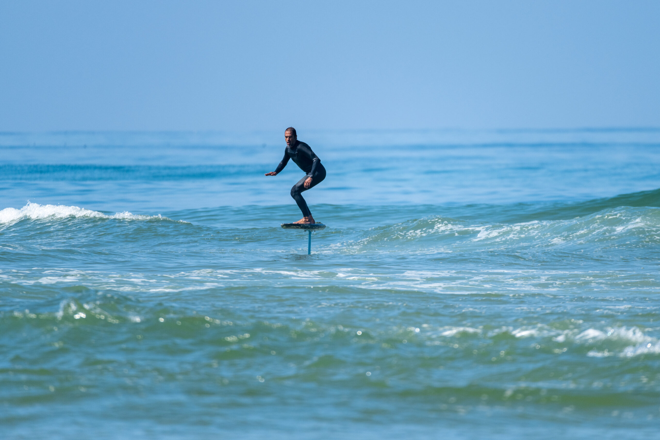 Foil Drive assisted foiling in Cabarete